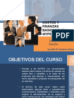 Presentacion Costos y Finanzas Basicas para Mypes (1era Sesion)