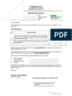 Request For Quotation Form