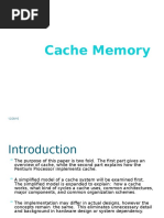 Cache Memory