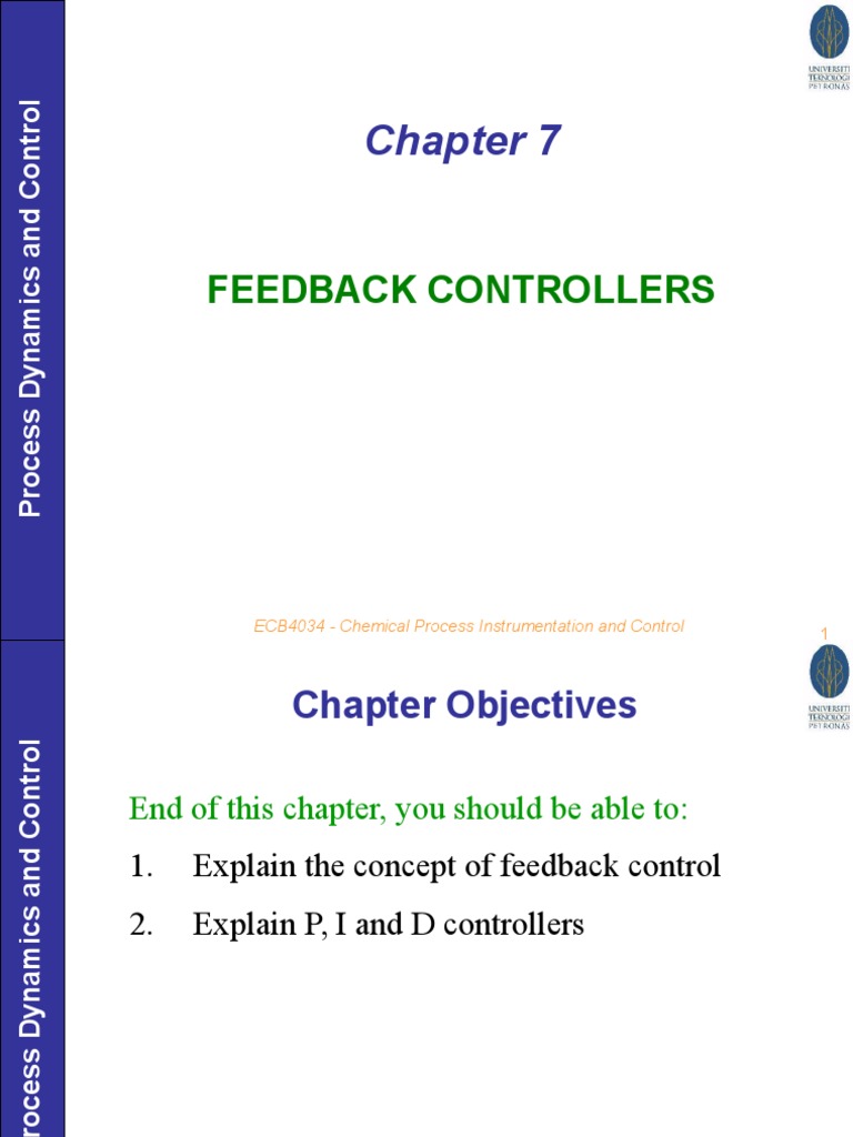 Feedback Controllers in Process Control | PDF | Control Theory ...