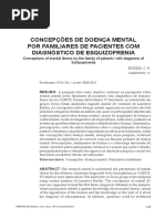 CONCEPÇÕES DE DOENÇA MENTAL