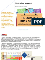 The Smallest Urban Segment