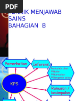 Sains Bahagian B UPSR Teknik Menjawab