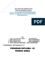 Keselamatan Kerja Dan Ketenagakerjaan