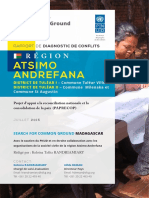 Rapport Diagnostic de Conflit - Atsimo-Andrefana