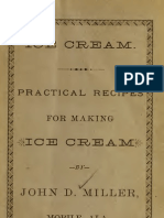 Ice Cream Practical Recipes For Making Ice Cream (1886)
