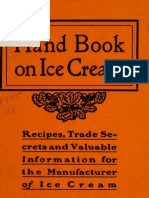 Hand Book On Ice Cream (1905)