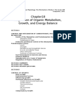 Regulation of Organic Metabolism, Growth, and Energy Balance, Vander Et Al 2001, UNFINISHED