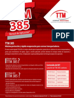 Manual Rápido de Aplicación TTM385 PDF