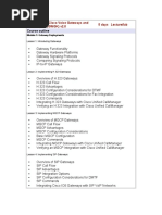 Implementing Cisco Voice Gateways and Gatekeepers