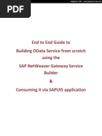 Download EndtoEndODataServiceSAPUI5ApplicationbyManojKumarSN294151805 doc pdf
