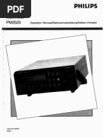 Philips PM2525 User Manual