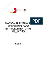 Manual de Procesos Establecimiento Tipo C Validado 27-03-2015