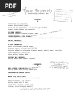 Yours Sincerely Menu