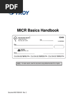 Micr Basics Hand Book