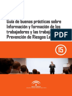 Guía de Buenas Prácticas Sobre Información y Formación de Los Trabajadores y Las Trabajadoras en PRL (56659)