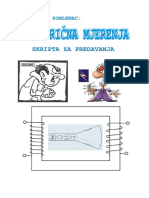 Elektricna Mjerenja - Skripta s Predavanja