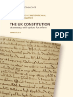 The UK Constitution
