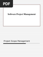 Project Scope Management