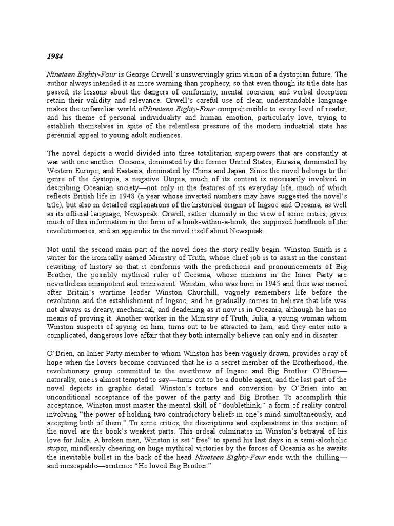 1984 | PDF | Joseph Stalin | Leon Trotsky