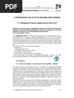 Download 31 Pedagogical Theories Supporting the Use of ICTpdf by Robert Johnson SN294171082 doc pdf