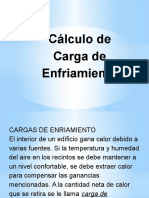 5 Cálculo de Carga de Enfriamiento