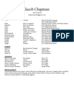 Jacob Theatre Resume PDF