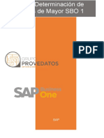 Determinación de Cuentas SAP Business One 9.1
