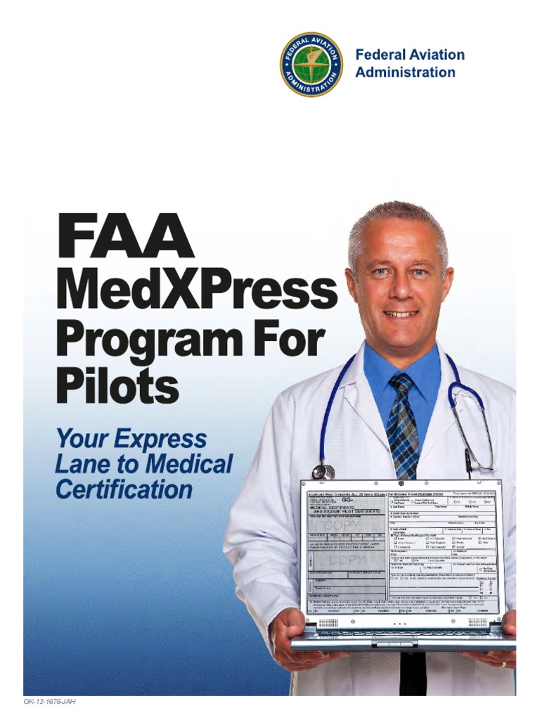 FAA MedXPress Program For Pilots PDF Federal Aviation 