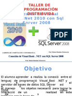Conexion SQL Server Visual Studio 2010