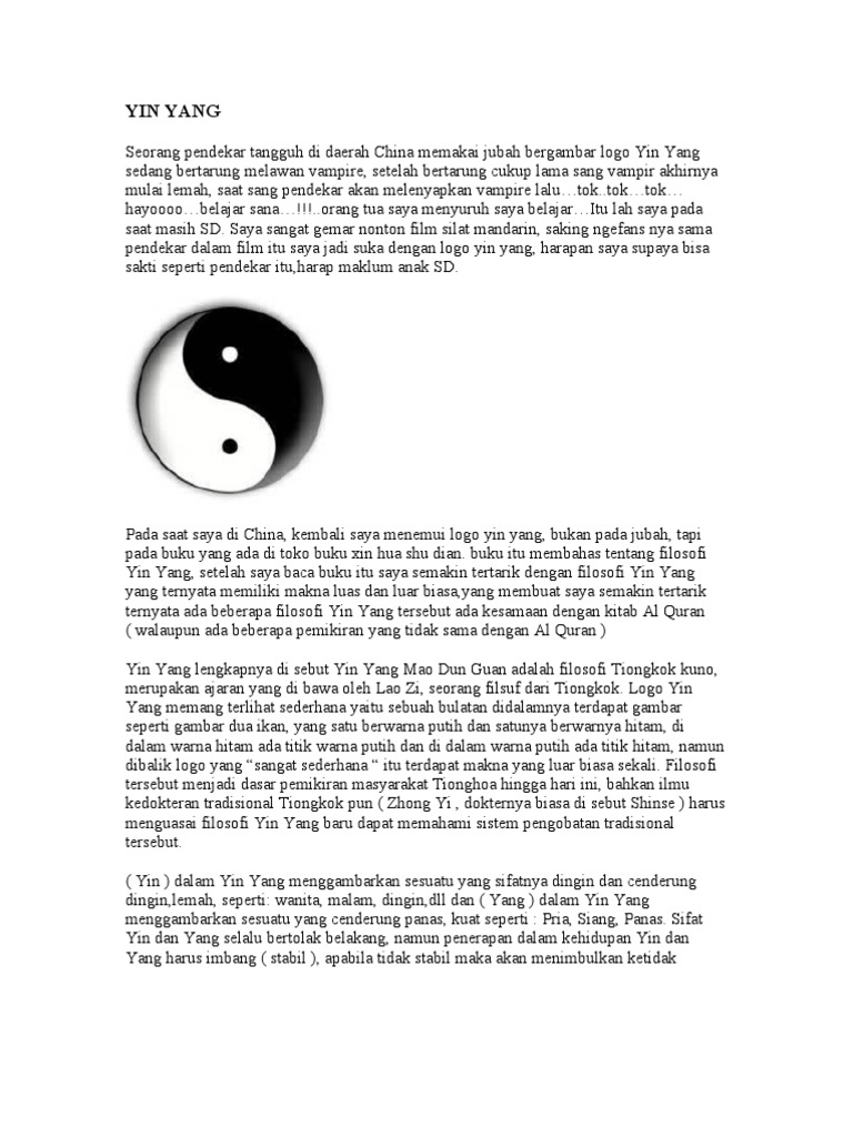 Yin Yang | PDF