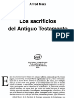 111 Los Sacrificios en El Antiguo Testamento, Alfred Marx