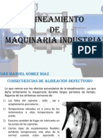 Alineamiento de maquinaria industrial