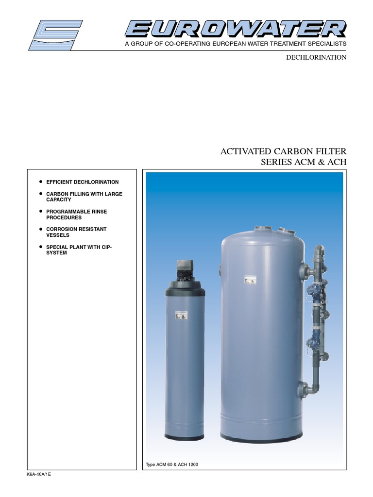 Carbon Filter Catalogue PDF Filtration Chemical Engineering