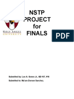 Research Paper About Poverty - NSTP Project For FINALS