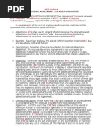 PodcastAdvertisingAgreement