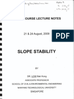 Module 7 - Slope Stability