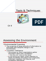 Planning Tools & Techniques