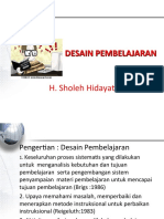 Desain Pembelajaran