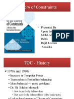 Theory of Constraints 