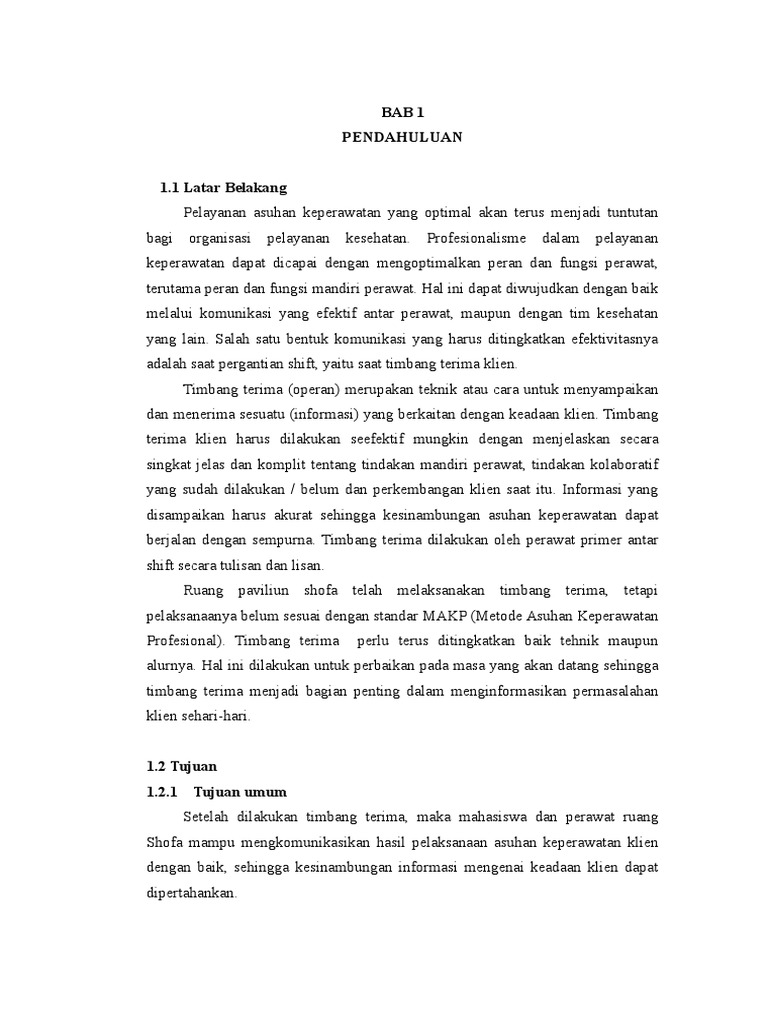 TIMBANG TERIMA
