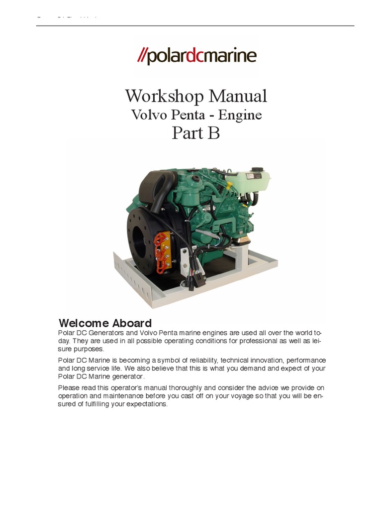 Volvo Penta Workshop Manual Part B Pdf Piston Fuel Injection