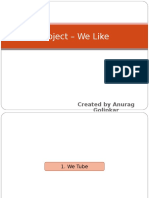 Project - We Likeof Welingkar Institute