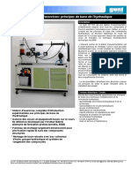 Station D'exercices: Principes de Base de L'hydraulique: Page 1/3 01/2013