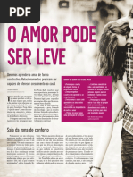 O amor pode ser leve