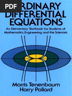 Download Ordinarydifferentialequations Tenenbaum Pollard 0486649407 by syedimam SN294222977 doc pdf