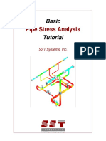 Basic Pipe Stress Analysis Tutorial