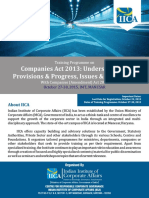 Companies Act 2013 (Brochure) PDF