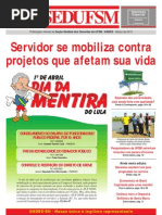 Jornal SEDUFSM de Março 2010