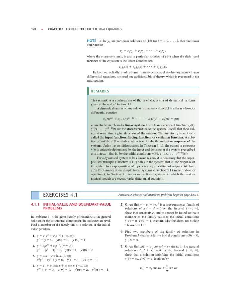 Quiz4 P Differential Equations Equations